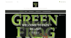 Desktop Screenshot of greenfrogbalm.com